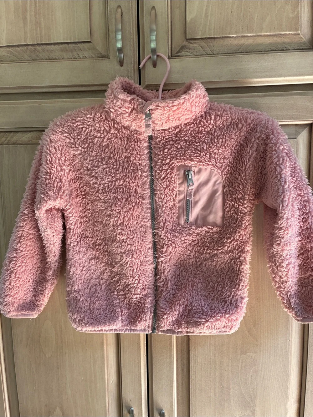 Carter's Pink Sherpa Zip Jacket